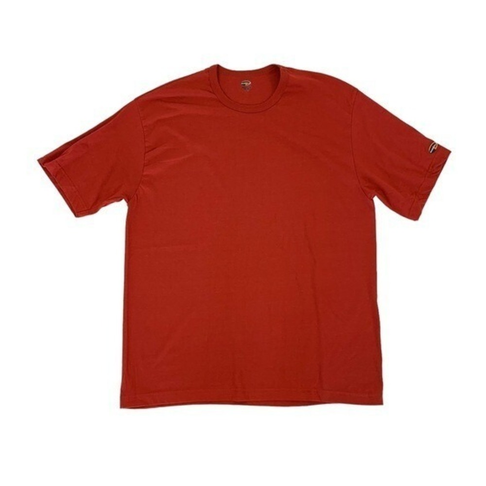 Duofold XL Burnt Orange T Shirt Short Sleeve Retro Y2K Streetwear Basic
